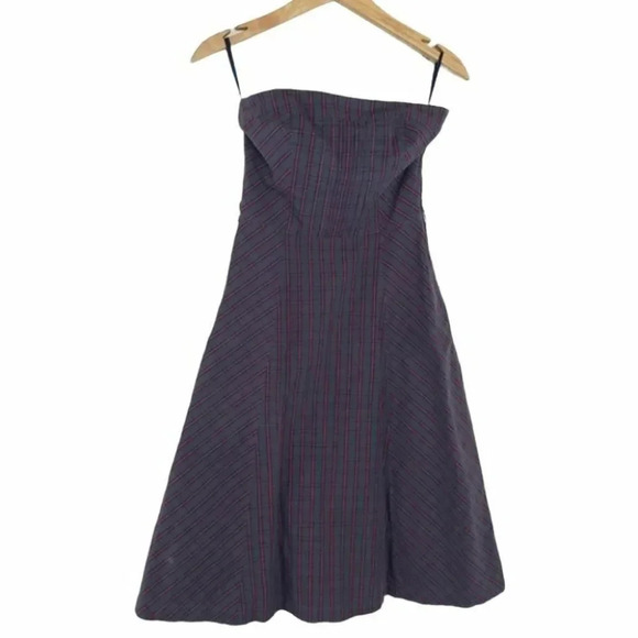 AEO 0‎ Strapless plaid dress - Picture 1 of 6